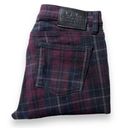 Ralph Lauren Lauren  Tartan Plaid Denim Jeans Womens 8 Petite Modern Straight Photo 6