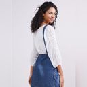 Pilcro denim overall skirt by Anthropologie Photo 3