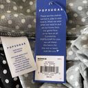 Popsugar  Large Jumpsuit Polka Dot Sleeveless V-Neck Pocket Collar Elastic Waist Photo 4
