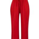 Drawstring Shirred Tube Jumpsuit, Casual Off Shoulder Wide Leg Jumpsuit, Women's Size M Photo 2