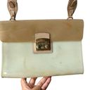 Furla  Beige Cream Jelly Crossbody Clutch Bag Photo 0