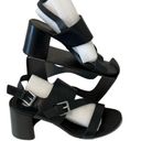 Ralph Lauren Lauren  Florin black chunky heel sandals Sz 10B Photo 0