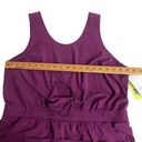 All In Motion  Women's XL Purple Sleeveless Round neck pocket Dress Drawstring Photo 8