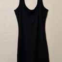 Love Tree Black Ribbed Bodycon Dress Size Medium Photo 5