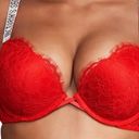 Victoria's Secret Red Lace Victoria Secret Bombshell Bra  Photo 0