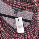 Lane Bryant NWT  Brown Black Houndstooth Poncho Turtleneck Sweater Women's 22/24 Photo 3