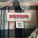 True Religion  flannel button down shirt XS Photo 7