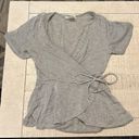 Short Sleeve V Neck Shirt Size M Photo 0