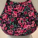 LA Hearts L A  Hearts  swimsuit top small S padded black pink Excellent Floral RARE Photo 3