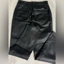 Tommy Hilfiger 100% Leather Black Long Pants. Women’s Size 6. Photo 2