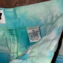 DKNY  Custom Tie Dye Denim Jean Shorts Size 10 Photo 6