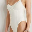 Good American  compression show off swimsuit white size 1 Photo 0