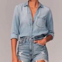 Abercrombie & Fitch  Ultra High Rise Mom Denim Jean Shorts Size 26 Photo 0