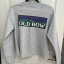 Old Row Gray Sweatshirt Photo 2