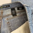 DKNY  Blue Embroidered Patterned Soho Jeans Photo 5