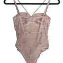 Victoria's Secret  Pink Lace Bodysuit Teddy Lingerie Intimates XS Photo 1