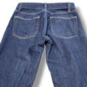  Jeans Size 25 /0 W27"xL31" Gap 1969 Legging Jean Lace Up At Ankle Blue Denim Pants  Photo 4
