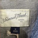 Universal Threads NWT-Universal Thread Homemade Floral Embroidered Medium Wash Jean Jacket- Medium Photo 7