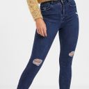 Pull & Bear Skinny High Rise Capri Jeans Photo 3