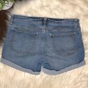 I Heart Ronson I love Ronson patchwork denim cuffed shorts sz 2 Photo 1