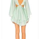 Michael Costello  x REVOLVE Allete Dress in Aqua Photo 1