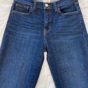 L'AGENCE El Matador Bruno Wash Slim High Rise Raw Hem Blue Jeans Size 25 Photo 4