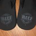 REEF Size 5  Sandy Black Cushion Boho Surf Sandals Flip Flops Photo 4