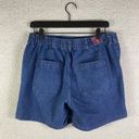 Gloria Vanderbilt  Shorts Size 6 Average Womens High Rise Denim Stretch Blue New Photo 2