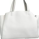 Nine West  Faux Leather Double Handle Trapeze Tote Bag Purse Photo 3