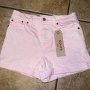 Levi's Levi’s Wedgie Shorts Size 29 NWT Pink Photo 0