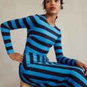 Boden USA Boden Stripe Jersey Midi Dress NWOT Photo 3