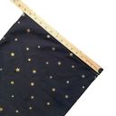 Madewell  Reusable Shopping Canvas Tote Bag Black with Metallic Gold Stars Photo 11