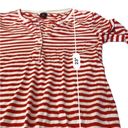 J.Crew  Striped henley pajama set Size SMALL Photo 5