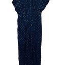 Tracy Reese  Petite Extra Small XSP Blue Gold Jumpsuit Photo 2