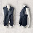 Romeo + Juliet Couture  Faux Suede Waterfall Vest Women’s Size Small Photo 1