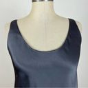 Vince  Gunmetal Grey Satin Tank Top Photo 2