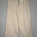 a.n.a NWT . high rise wide leg stretch cotton denim jeans pants natural 14 Photo 0