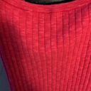 Pilcro  Anthropologie Ribbed Square-Neck Sweater Tank cross back sweater top NWOT Photo 3