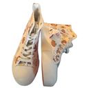 American Eagle  AE Hightop Canvas Mushroom Sneaker Size 9 2023 Lace Up Bumper Toe Photo 2