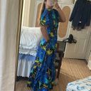 Target x Christopher John Rogers Blue Floral Dress Photo 1