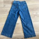 Gap  High Rise Wide Leg Crop Jeans Size 25R Short Photo 9