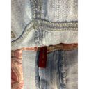 American Vintage Vintage Y2K Mini Skirt Womens 34" Low Rise Distressed Denim Light Wash Photo 5