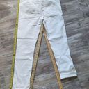 Banana Republic  White Solid Sculpt Skinny Crop Summer Capri Jeans Womens Size 27 Photo 10