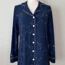 The Moon Soma Celestial and Star Printed Lounge Shirt Pants Set Photo 2