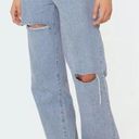 Edikted  Raquel Folded Jeans size small nwt Photo 0