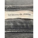 frame denim  Womens Denim Pants Skinny Dark Wash Size 27 Photo 5