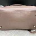 Furla  Elena Taupe Leather Crossbody Doctor Bag Tote Purse Photo 5