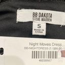 BB Dakota  Night Moves Velvet Dress Black Bronze Women's Size Small Photo 7