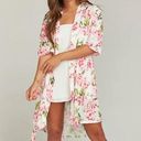 Show Me Your Mumu  Floral Pink Robe Photo 0