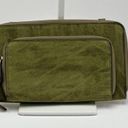 Joy Susan  green faux Suede zipper wristlet wallet Photo 2